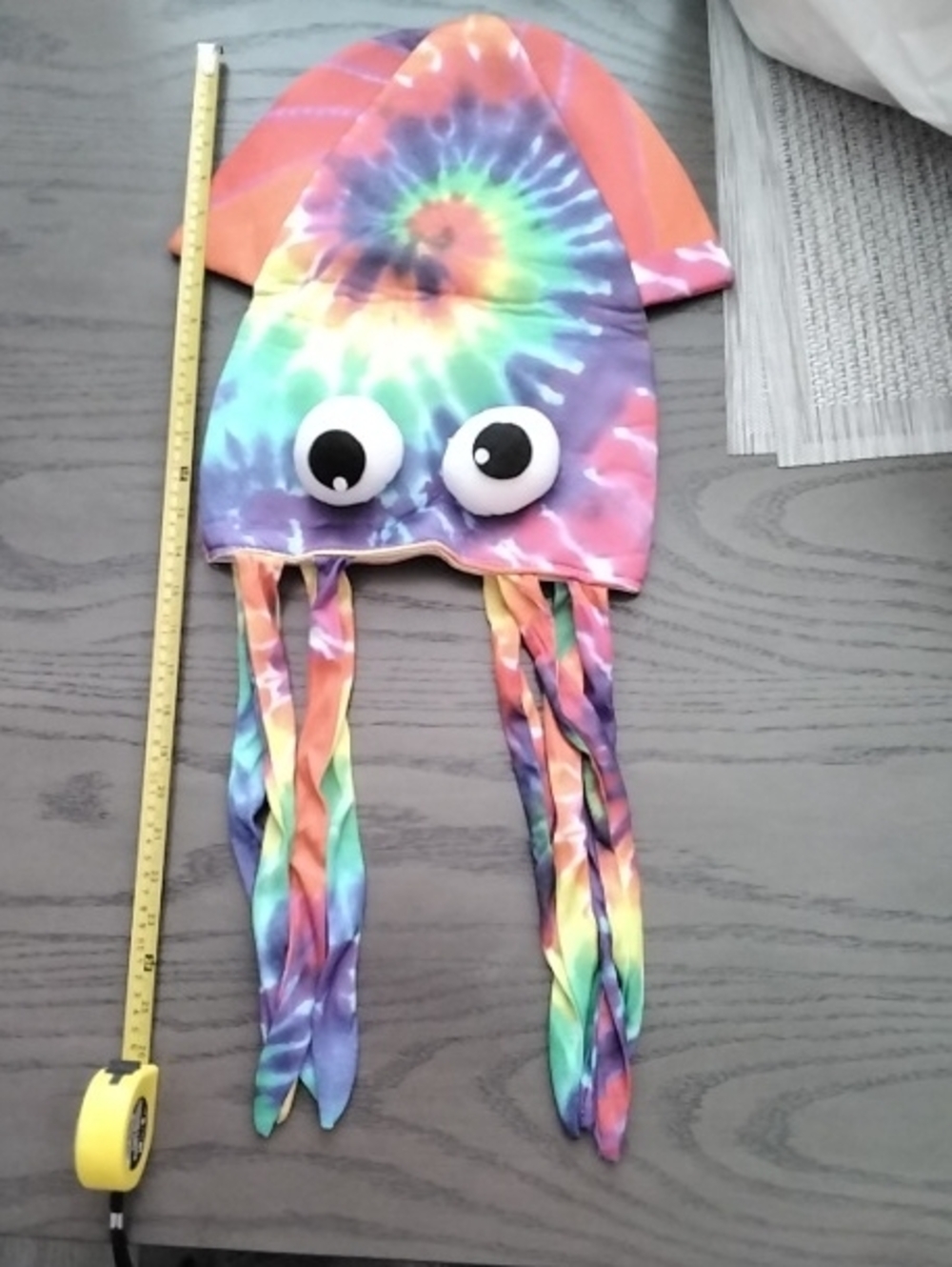 Tie-Dye Squid Hat